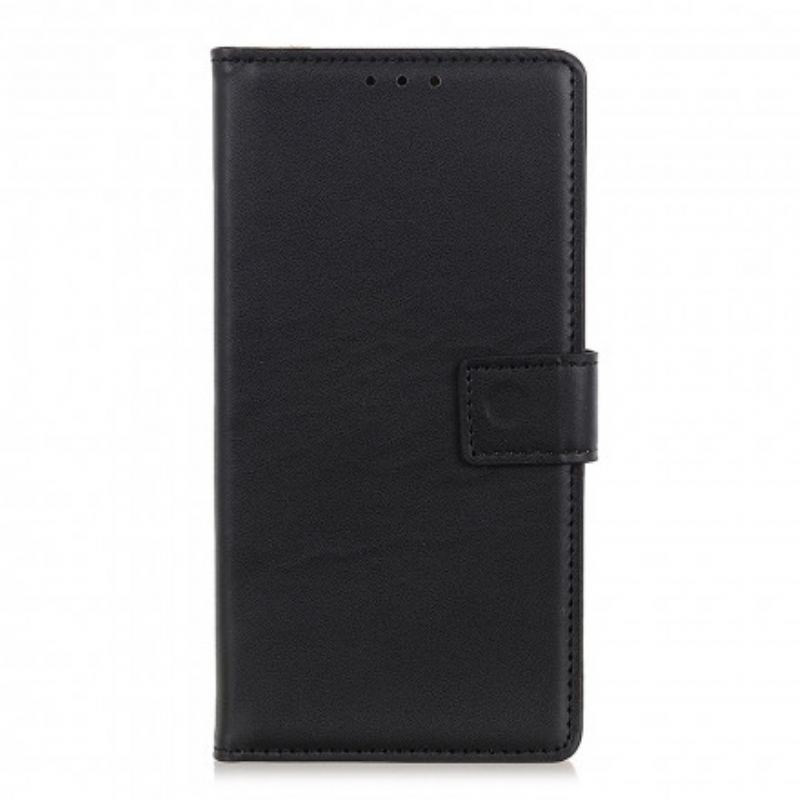 Capa Flip Para Xiaomi Mi 11 (5G) Couro Sintético Liso