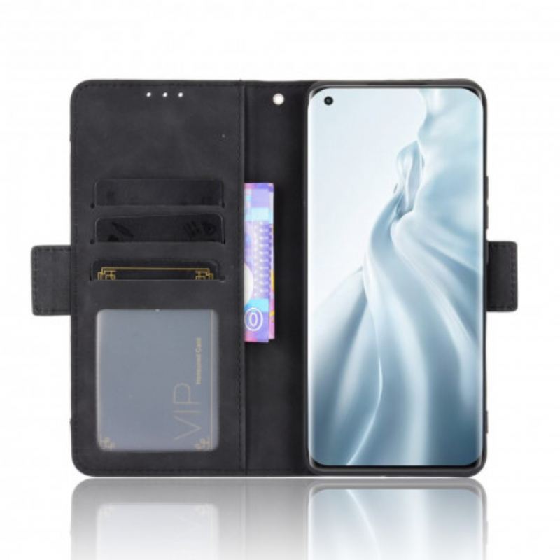 Capa Flip Para Xiaomi Mi 11 (5G) Multi-card Premier Class