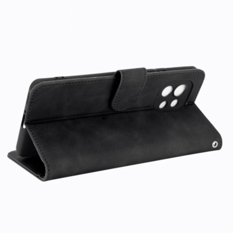 Capa Flip Para Xiaomi Mi 11 (5G) Toque De Pele