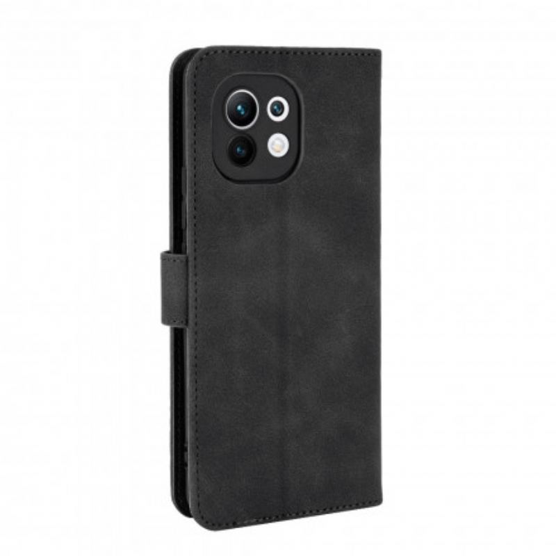 Capa Flip Para Xiaomi Mi 11 (5G) Toque De Pele