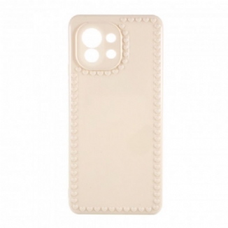 Capa Para Xiaomi Mi 11 (5G) Corações De Silicone Flexível