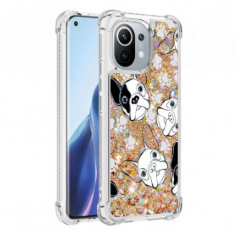 Capa Para Xiaomi Mi 11 (5G) Mr Dog Lantejoulas
