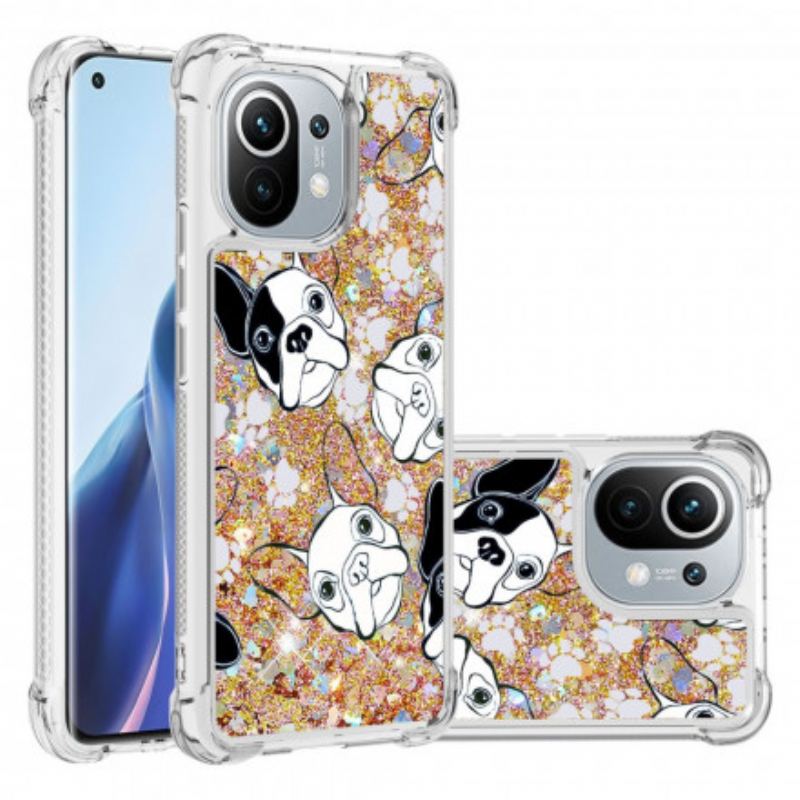 Capa Para Xiaomi Mi 11 (5G) Mr Dog Lantejoulas