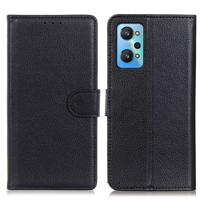 Capa Folio Para Realme GT Neo 3T / Neo 2 Tradicionalmente Lichia