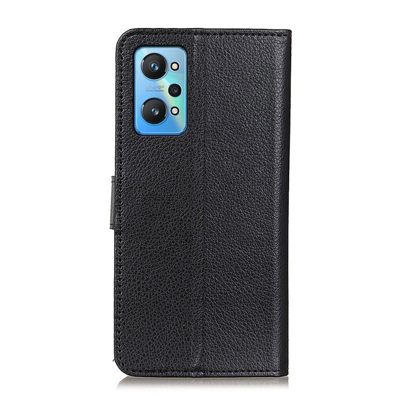 Capa Folio Para Realme GT Neo 3T / Neo 2 Tradicionalmente Lichia