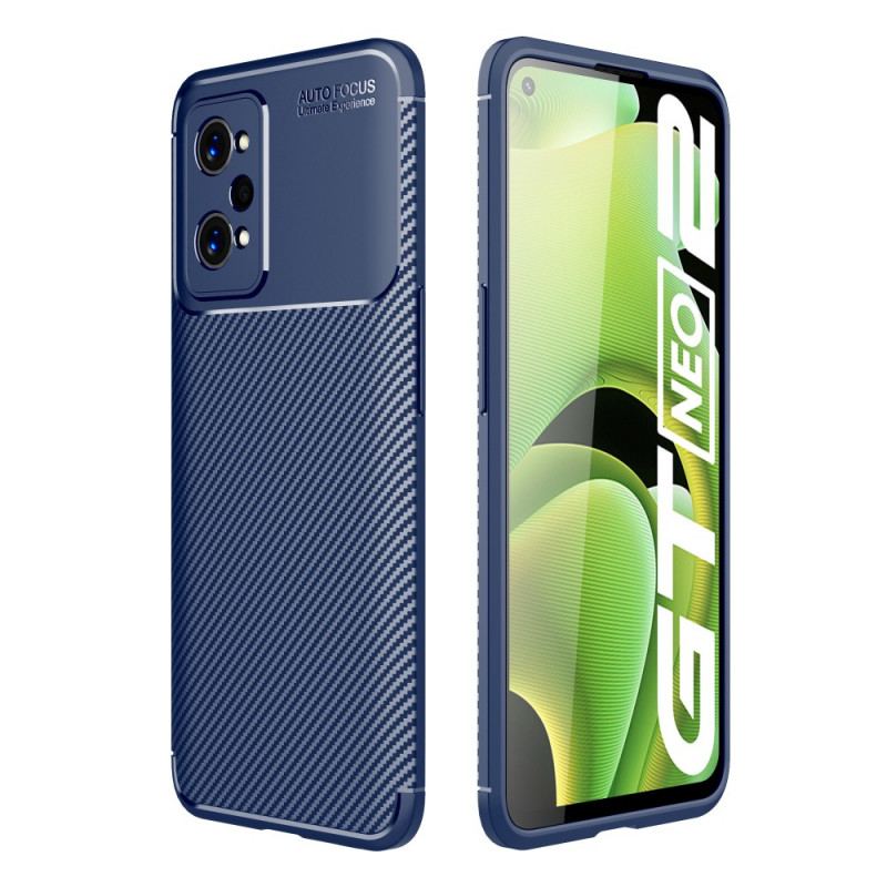 Capa Para Realme GT Neo 3T / Neo 2 Mangueira De Fibra De Carbono