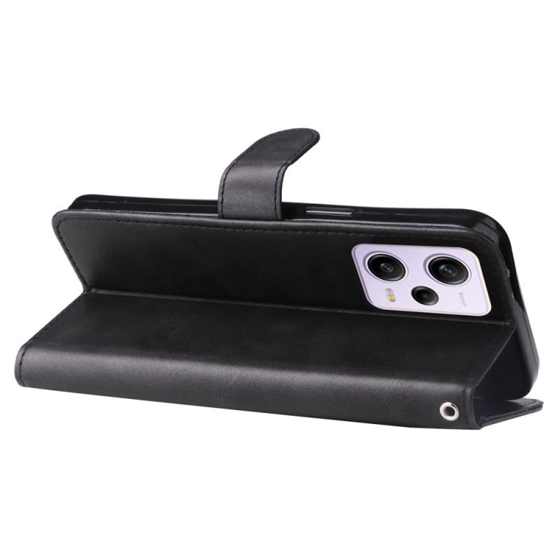 Capa Flip Para Xiaomi Redmi Note 12 Pro Carteira