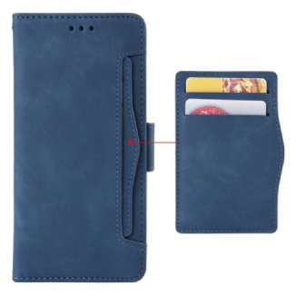 Capa Flip Para Xiaomi Redmi Note 12 Pro Cartões Múltiplos