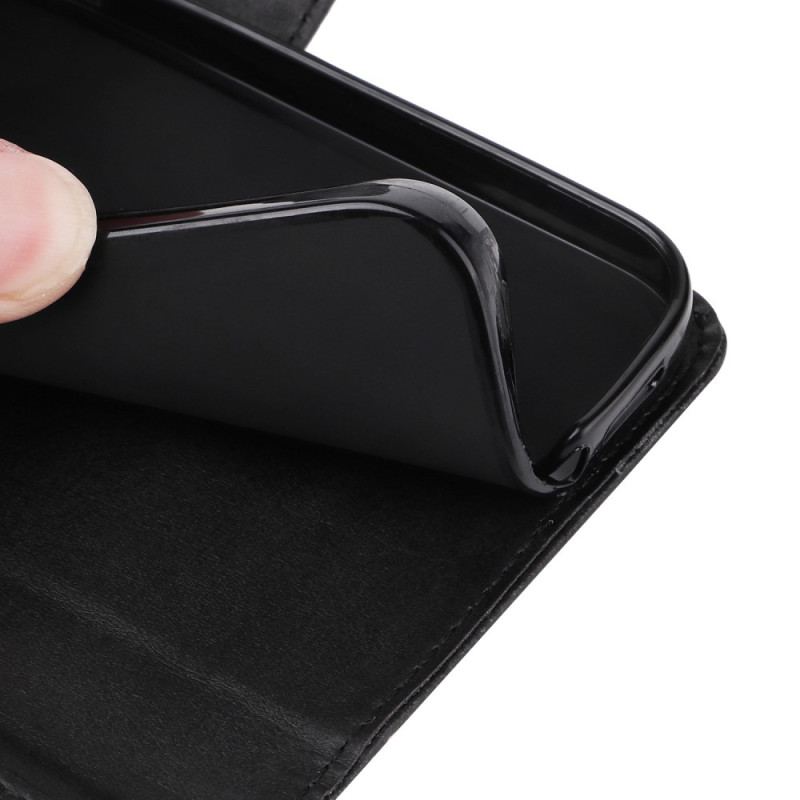 Capa Flip Para Xiaomi Redmi Note 12 Pro De Cordão Simples Com Alça