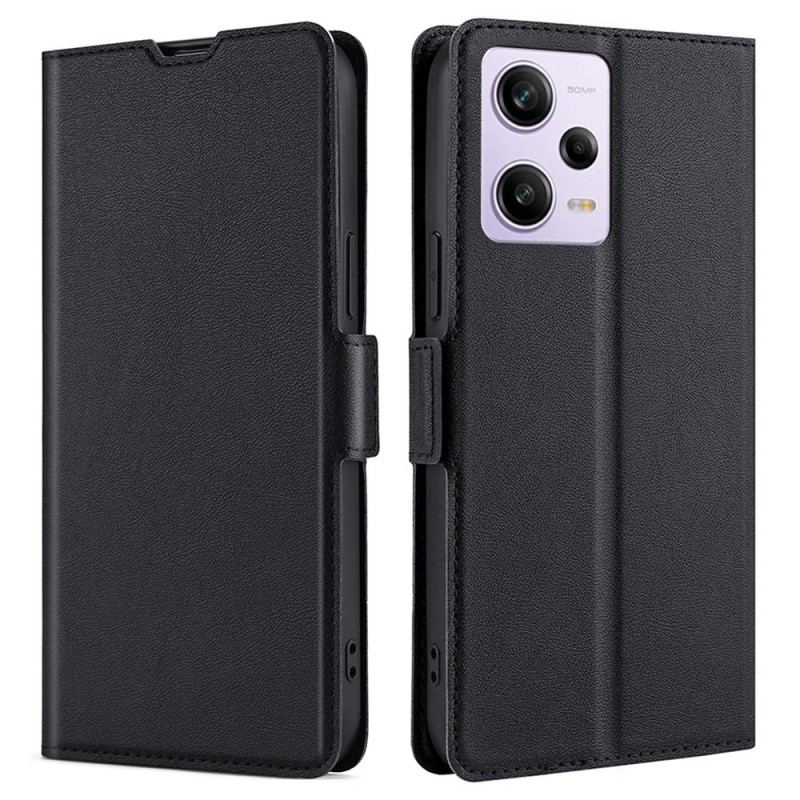 Capa Flip Para Xiaomi Redmi Note 12 Pro Fecho Duplo