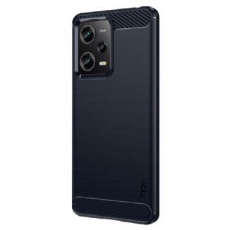 Capa Para Xiaomi Redmi Note 12 Pro Fibra De Carbono Escovada Mofi