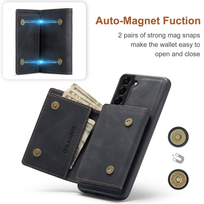 Capa De Celular Para Samsung Galaxy S23 5G Porta-cartões Destacável Dg.ming