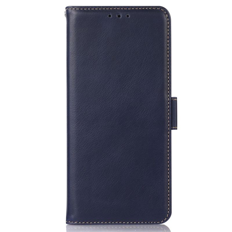 Capa De Couro Para Samsung Galaxy S23 5G Função Rfid De Couro Genuíno
