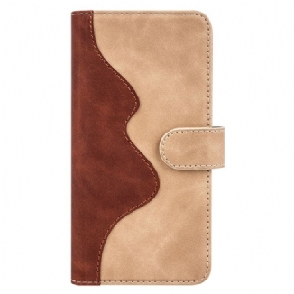 Capa De Couro Para Samsung Galaxy S23 5G Padrão Gráfico