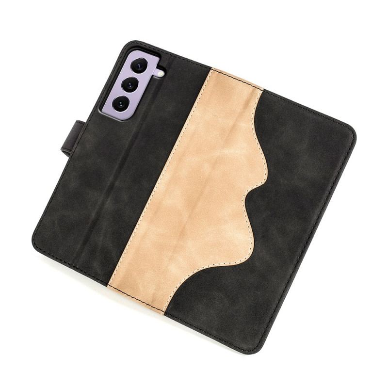 Capa De Couro Para Samsung Galaxy S23 5G Padrão Gráfico