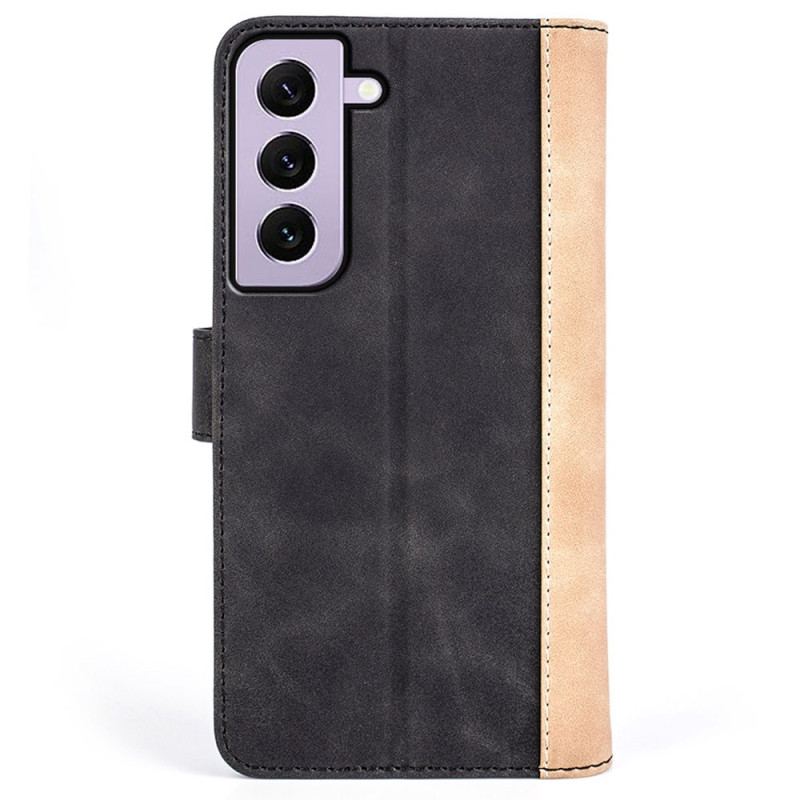 Capa De Couro Para Samsung Galaxy S23 5G Padrão Gráfico