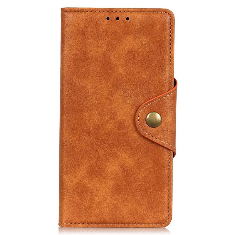 Capa Flip Para Samsung Galaxy S23 5G Botão Magnético
