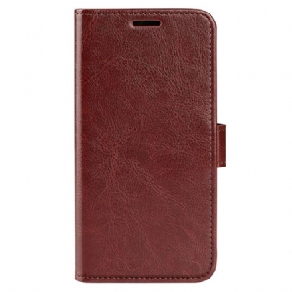 Capa Flip Para Samsung Galaxy S23 5G Efeito Couro Vintage