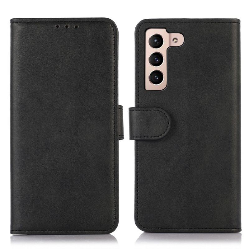 Capa Flip Para Samsung Galaxy S23 5G Estilo De Couro