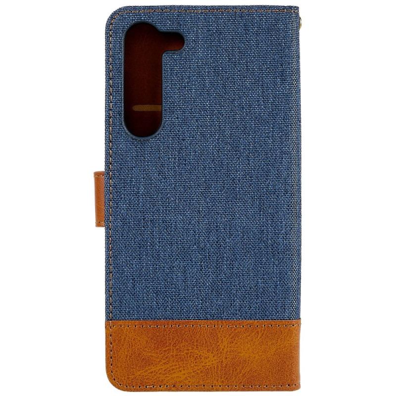 Capa Flip Para Samsung Galaxy S23 5G Jeans