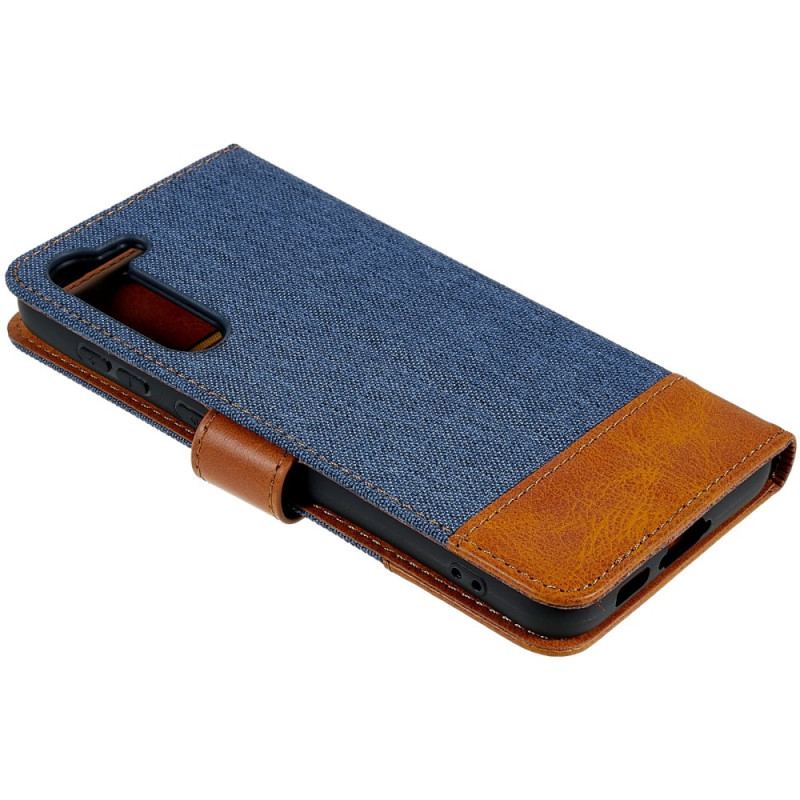Capa Flip Para Samsung Galaxy S23 5G Jeans