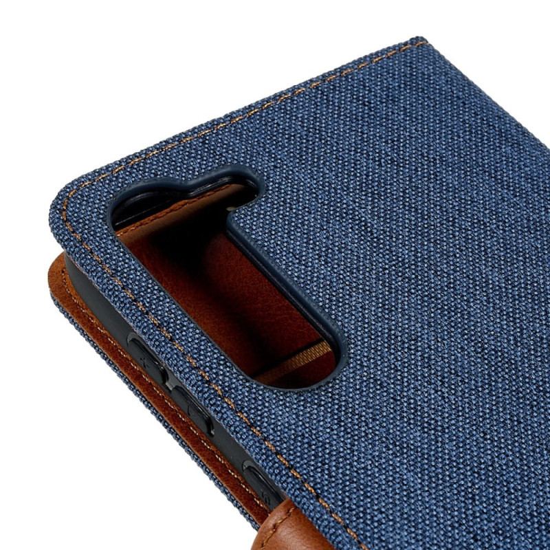 Capa Flip Para Samsung Galaxy S23 5G Jeans