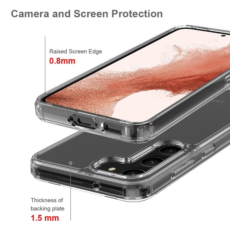 Capa Para Samsung Galaxy S23 5G Anti-amarelecimento Transparente