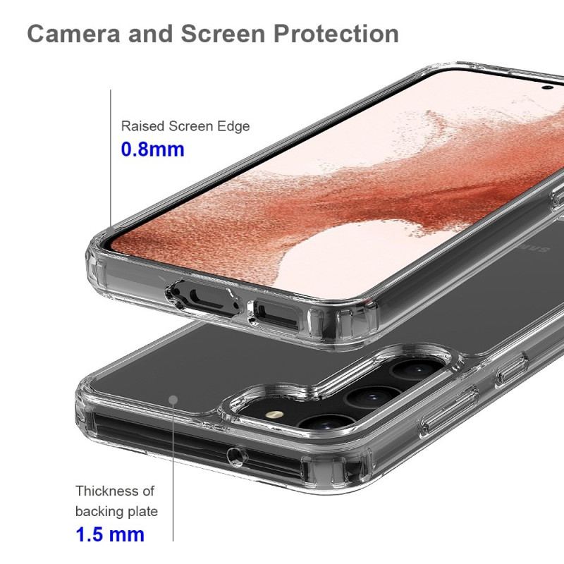 Capa Para Samsung Galaxy S23 5G Antiamarelecimento Transparente