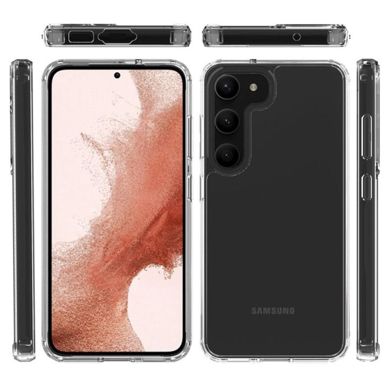 Capa Para Samsung Galaxy S23 5G Antiamarelecimento Transparente
