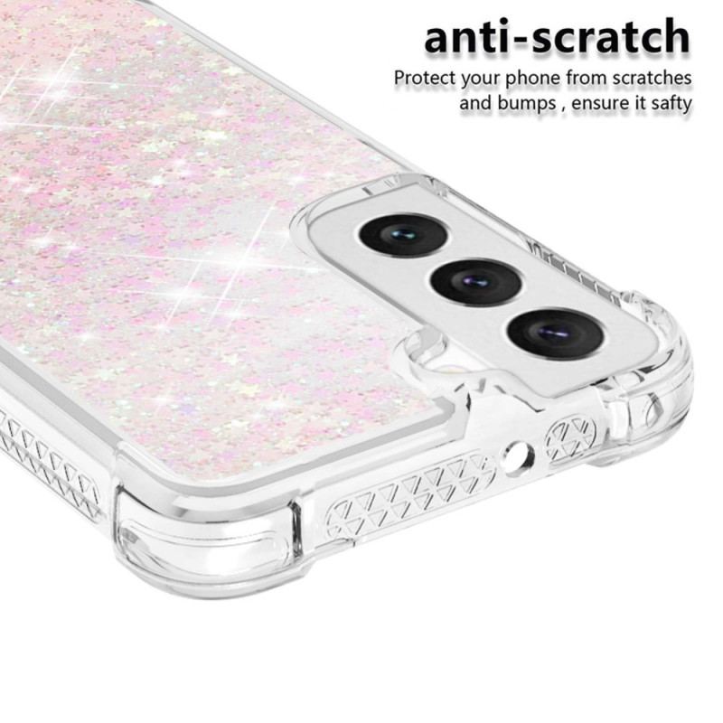 Capa Para Samsung Galaxy S23 5G Desejos Lantejoulas