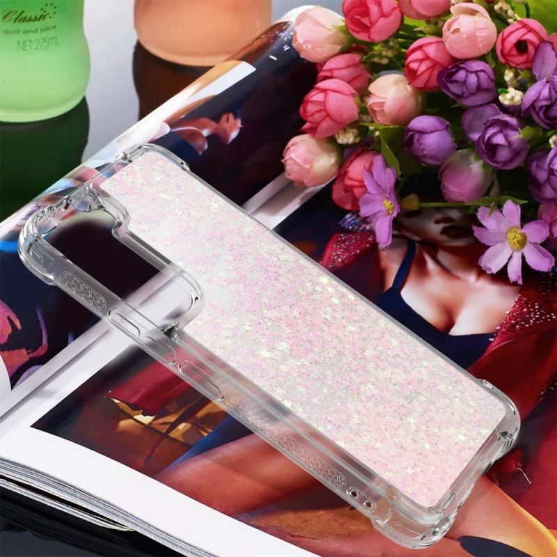 Capa Para Samsung Galaxy S23 5G Desejos Lantejoulas