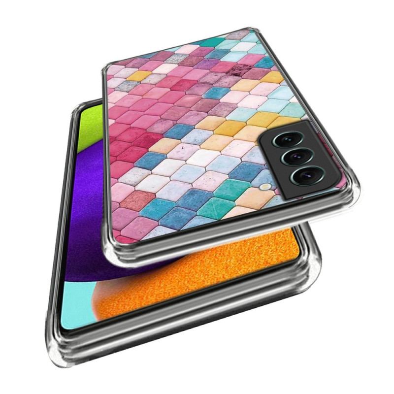 Capa Para Samsung Galaxy S23 5G Pintura De Silicone