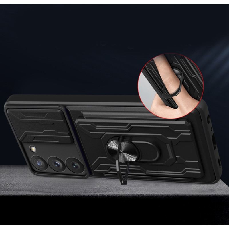 Capa Para Samsung Galaxy S23 5G Tampa E Suporte Da Câmera