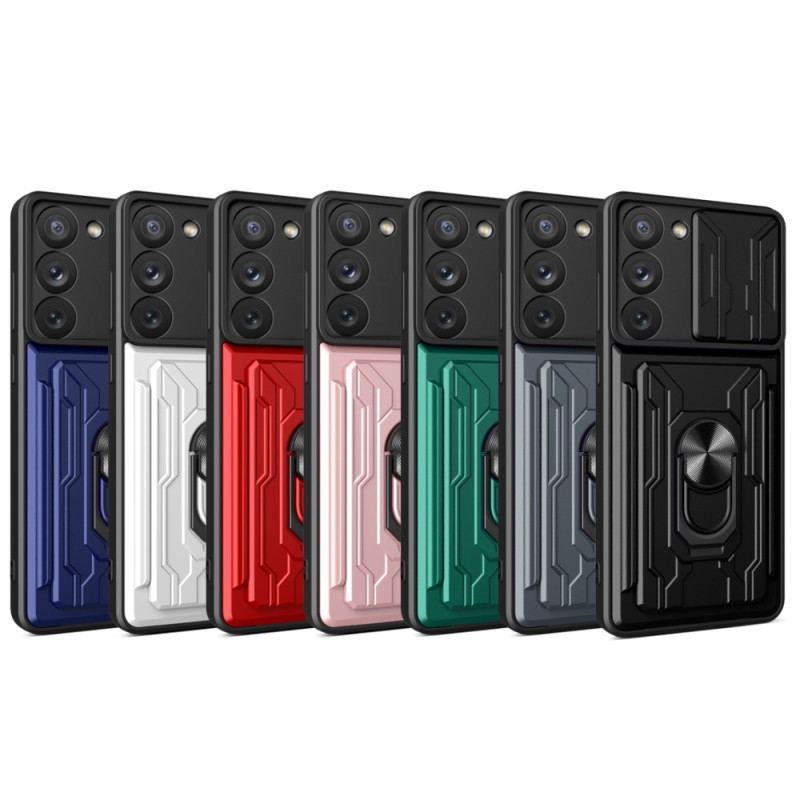 Capa Para Samsung Galaxy S23 5G Tampa E Suporte Da Câmera