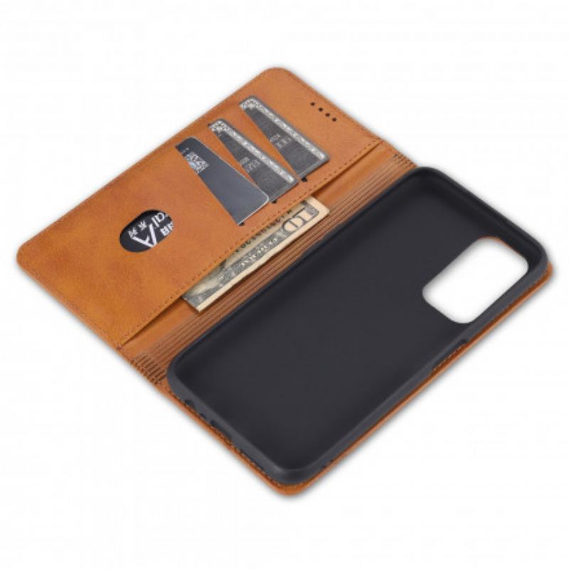 Capa De Celular Para Oppo A16 / A16s Flip Estilo De Couro Azns