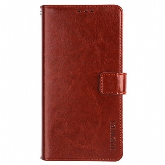 Capa Flip Para Oppo A16 / A16s Imitação De Couro Idewei