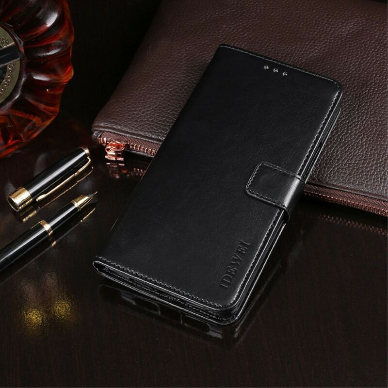 Capa Flip Para Oppo A16 / A16s Imitação De Couro Idewei