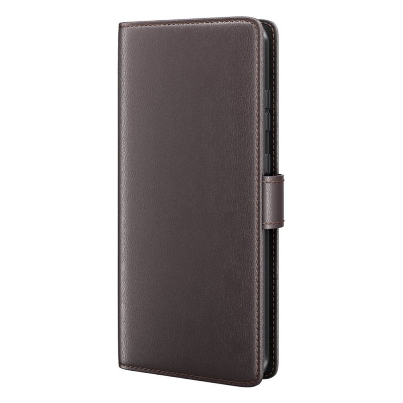 Capa Flip Para Samsung Galaxy S23 Ultra 5G Couro Legitimo