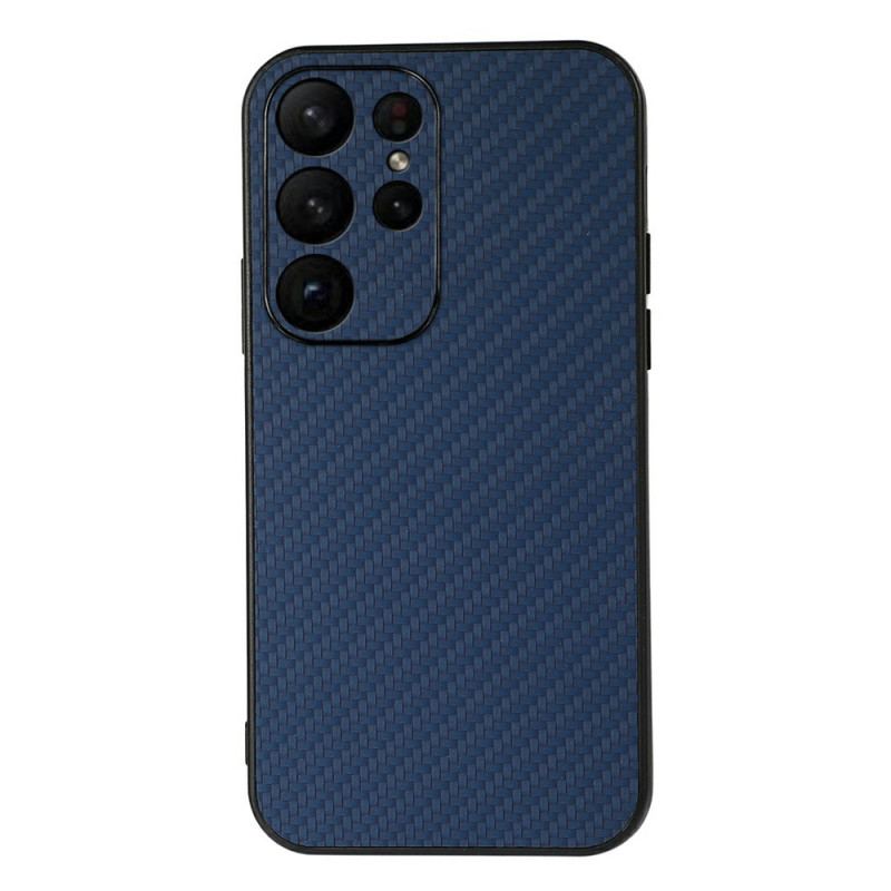 Capa Para Samsung Galaxy S23 Ultra 5G Clássico Fibra De Carbono