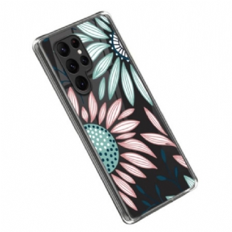 Capa Para Samsung Galaxy S23 Ultra 5G Floral