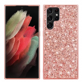Capa Para Samsung Galaxy S23 Ultra 5G Lantejoulas