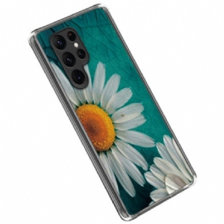 Capa Para Samsung Galaxy S23 Ultra 5G Margaridas