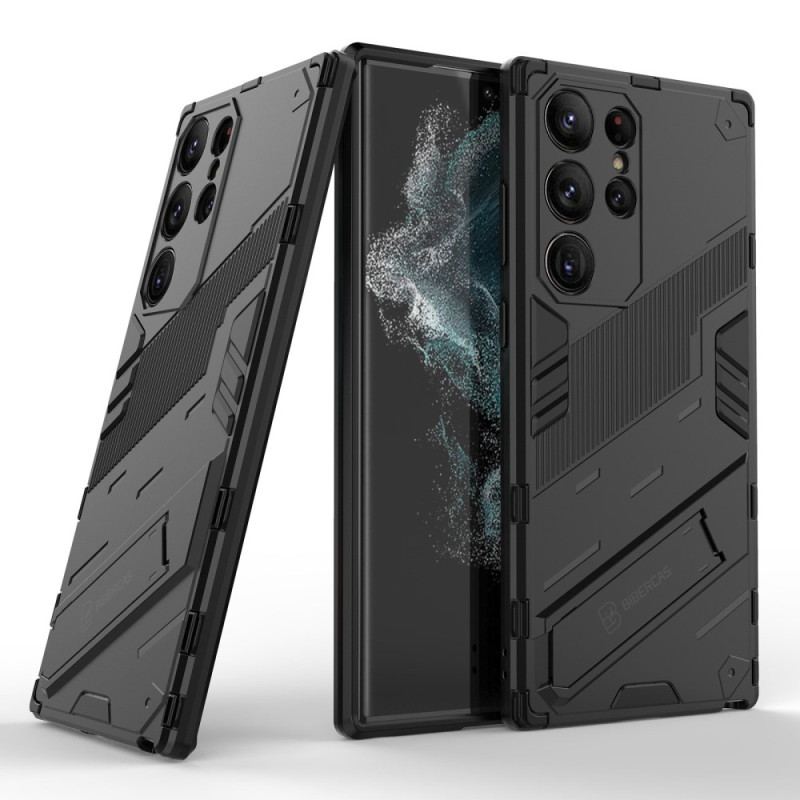 Capa Para Samsung Galaxy S23 Ultra 5G Suporte Vertical E Horizontal