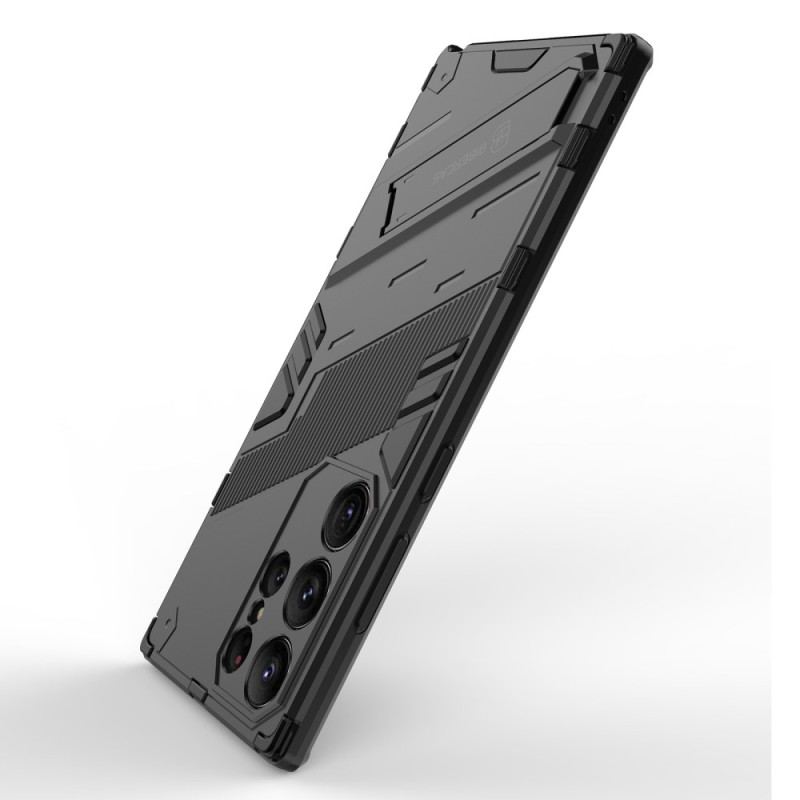 Capa Para Samsung Galaxy S23 Ultra 5G Suporte Vertical E Horizontal