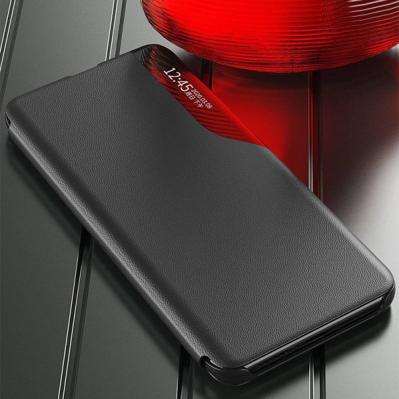 Capa De Celular Para iPhone 14 Pro Max Couro Sintético Texturizado