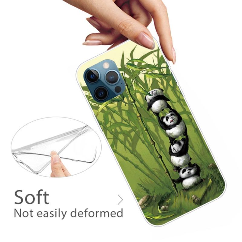 Capa Para iPhone 14 Pro Max Bando De Pandas