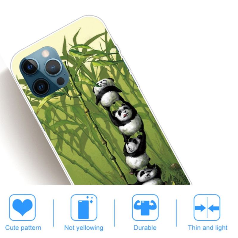 Capa Para iPhone 14 Pro Max Bando De Pandas