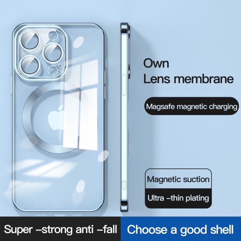 Capa Para iPhone 14 Pro Max Compatível Com Magsafe Transparente