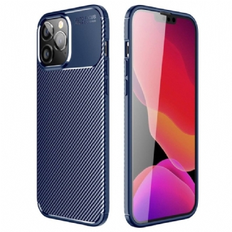 Capa Para iPhone 14 Pro Max Fibra De Carbono Flexível