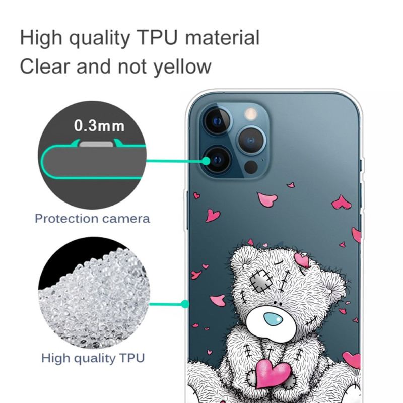 Capa Para iPhone 14 Pro Max Filhote De Urso